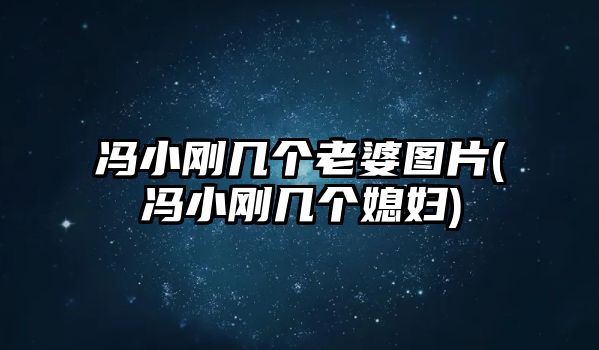 馮小剛幾個(gè)老婆圖片(馮小剛幾個(gè)媳婦)