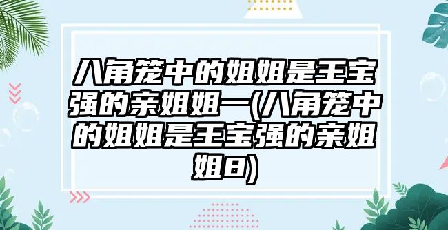 八角籠中的姐姐是王寶強的親姐姐一(八角籠中的姐姐是王寶強的親姐姐8)