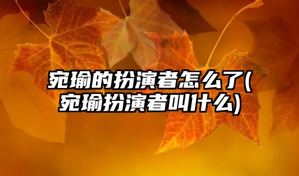 宛瑜的扮演者怎么了(宛瑜扮演者叫什么)