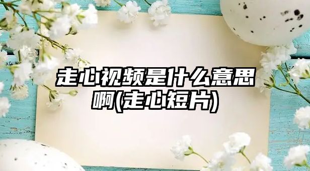 走心視頻是什么意思啊(走心短片)