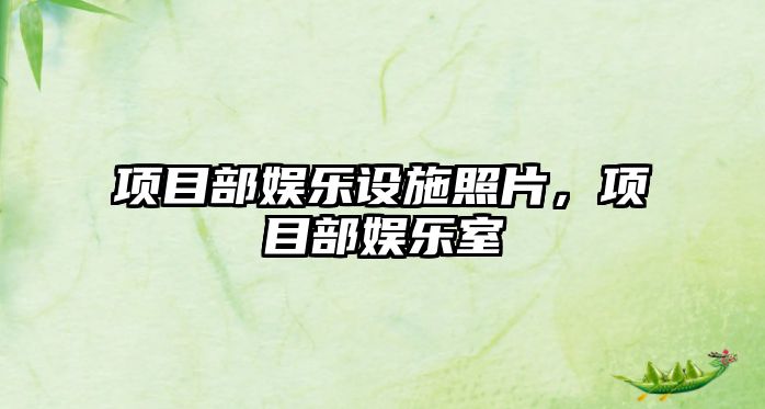 項目部娛樂(lè )設施照片，項目部娛樂(lè )室